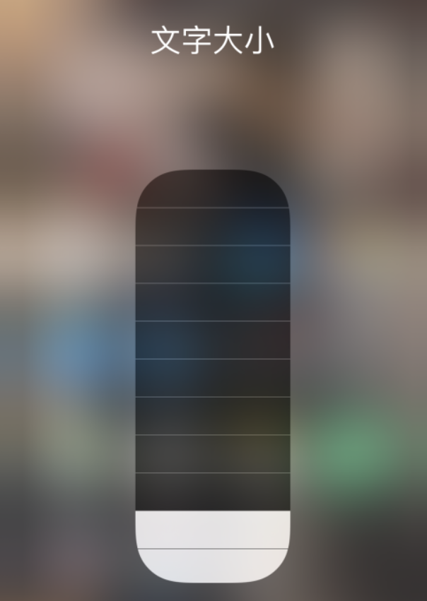 湖里苹果手机维修分享小技巧：在 iPhone 控制中心快速调节字体大小 